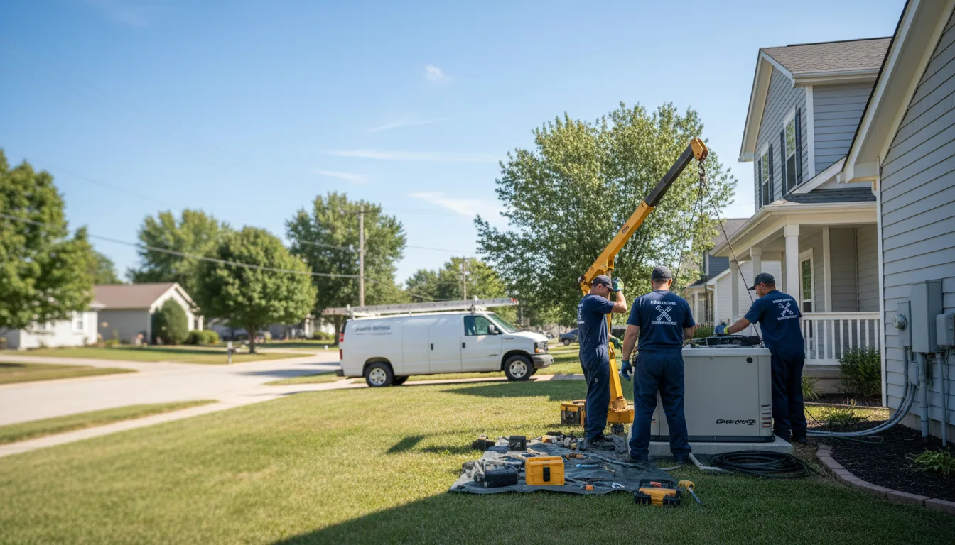 Generator Installation in De Kalb, TX near me